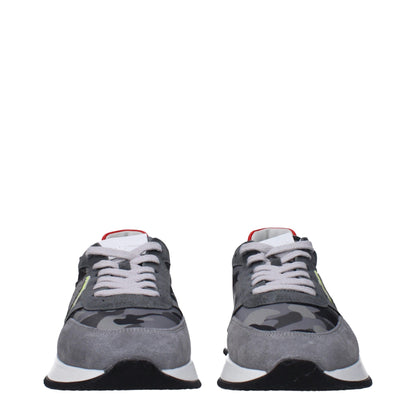 Philippe Model – Graue Stoff-Sneaker