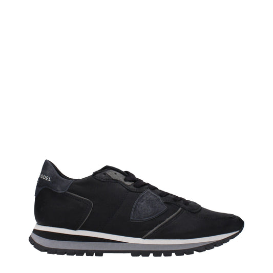 Philippe Model – Schwarze Leder-Sneaker