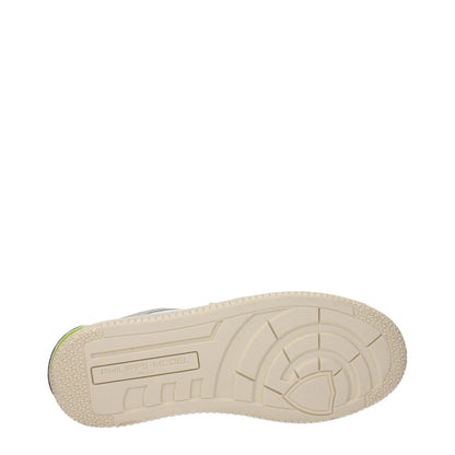 Weiße Ledersneakers von Philippe Model