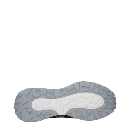 Philippe Model – Klobige Sneakers aus grünem Stoff