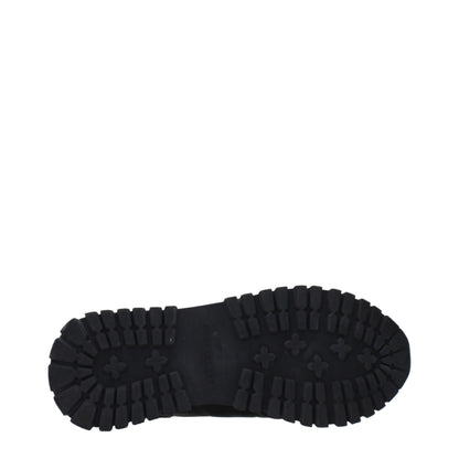 Baskets en cuir noir Philippe Model