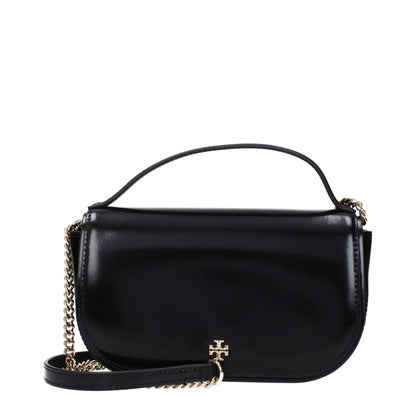 Tory Burch Schwarze Lederhandtaschen