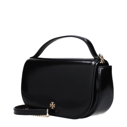 Tory Burch Schwarze Lederhandtaschen