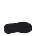 Black Fabric Athletic Sneakers