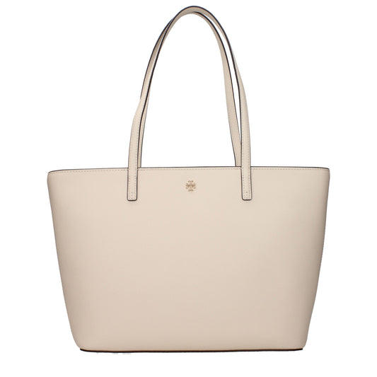 Tory Burch Beige Leder Schultertaschen