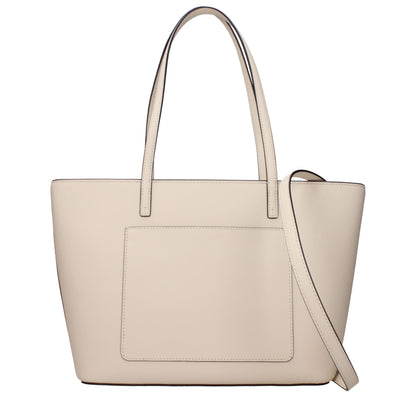 Tory Burch Beige Leder Schultertaschen