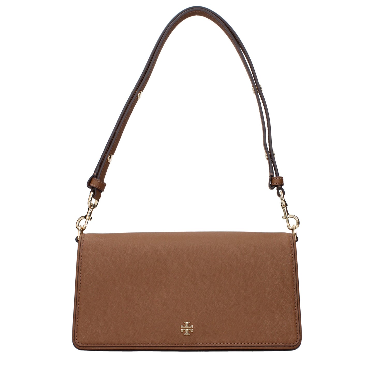 Tory Burch Braune Leder-Umhängetaschen