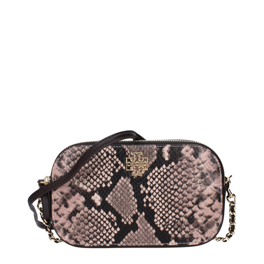 Tory Burch – Umhängetaschen aus braunem Leder