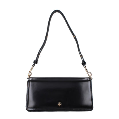 Tory Burch Schwarze Leder-Umhängetaschen