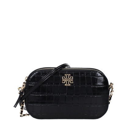 Sacs à bandoulière en cuir noir Tory Burch