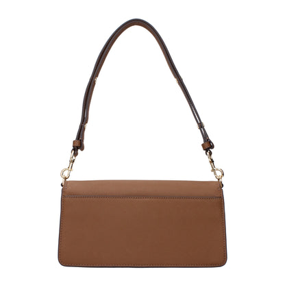 Tory Burch Braune Leder-Umhängetaschen