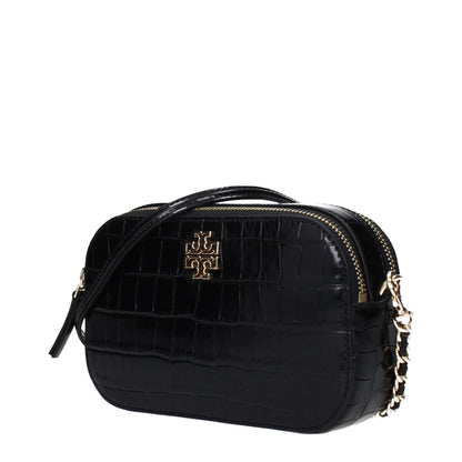 Sacs à bandoulière en cuir noir Tory Burch