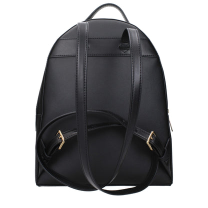 Sacs à dos en cuir noir Michael Kors