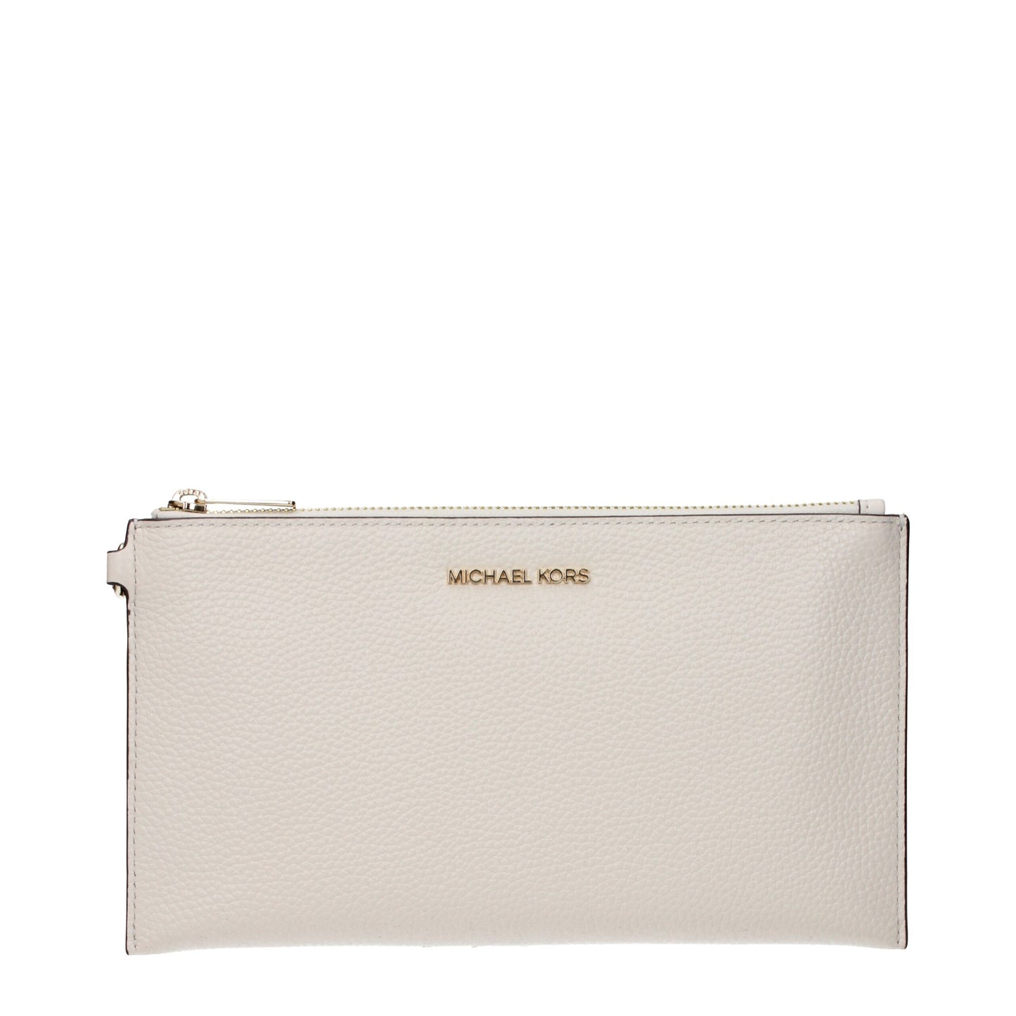 Pochettes en cuir beige Michael Kors