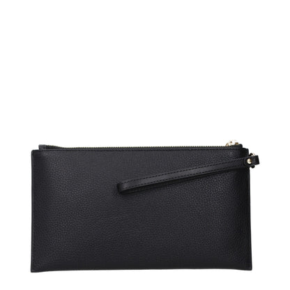 Pochettes en cuir noir Michael Kors
