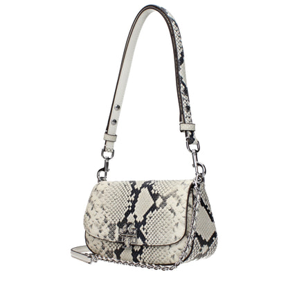 Tory Burch Weiße Leder-Umhängetaschen