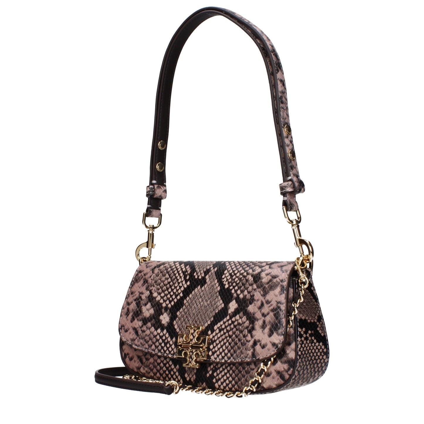 Tory Burch Rosa Leder Schultertaschen