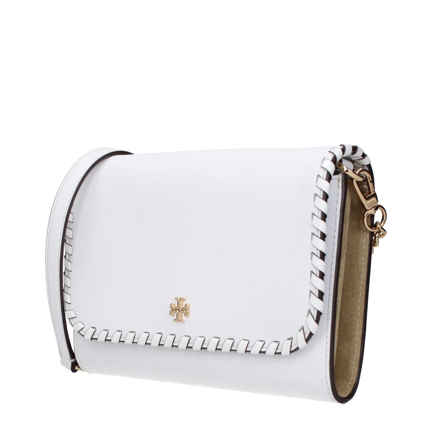 Tory Burch Weiße Leder Clutches