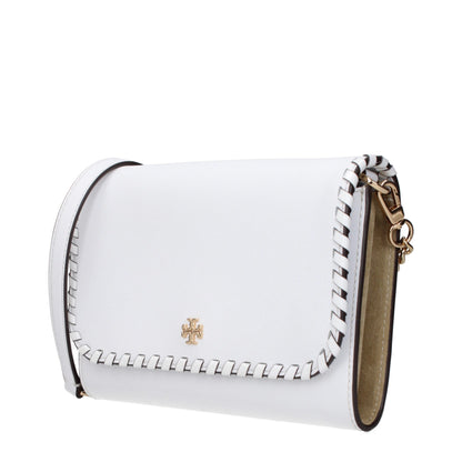 Tory Burch Weiße Leder Clutches