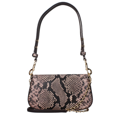 Tory Burch Rosa Leder Schultertaschen