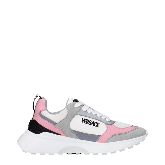 Versace – Weiße Stoff-Sneaker