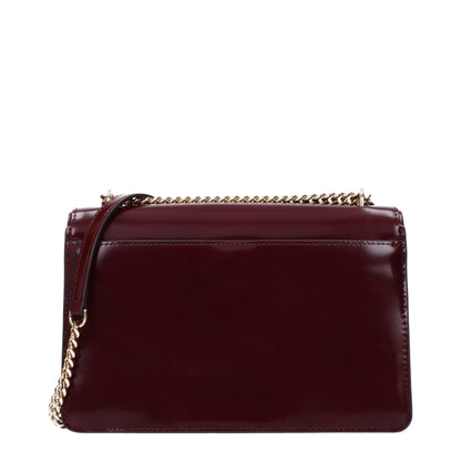 Sacs à bandoulière en cuir rouge Tory Burch