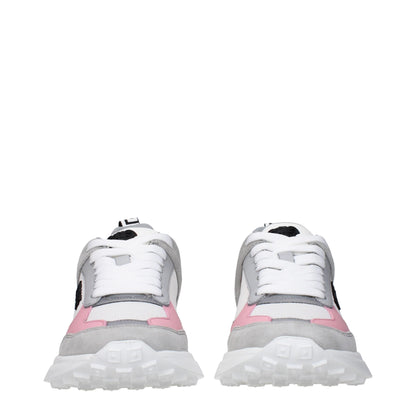 Versace – Weiße Stoff-Sneaker
