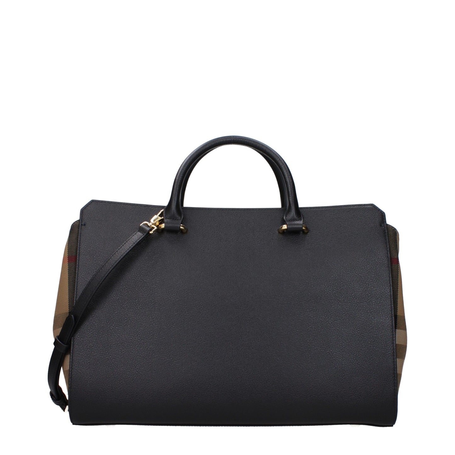 Burberry Schwarze Lederhandtaschen