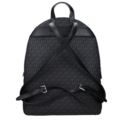 Schwarze Stoffrucksäcke von Michael Kors