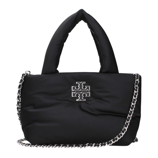 Tory Burch – Handtaschen aus schwarzem Stoff