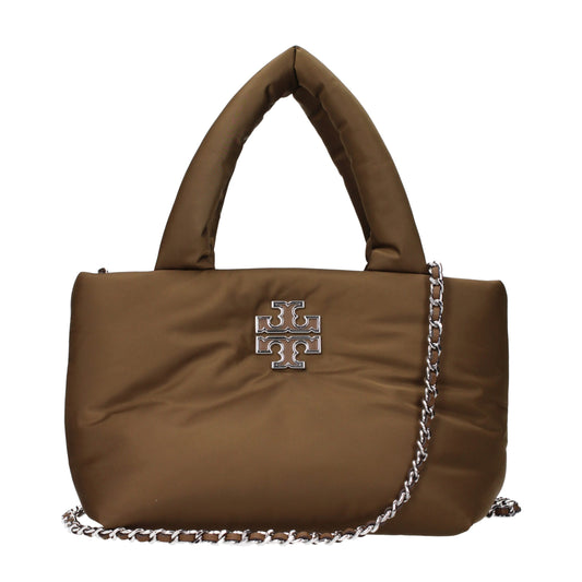 Tory Burch Handtaschen aus braunem Stoff