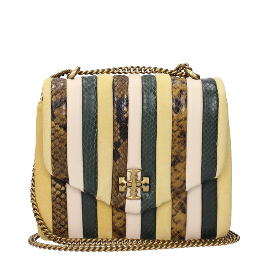 Tory Burch Gelbe Leder-Umhängetaschen