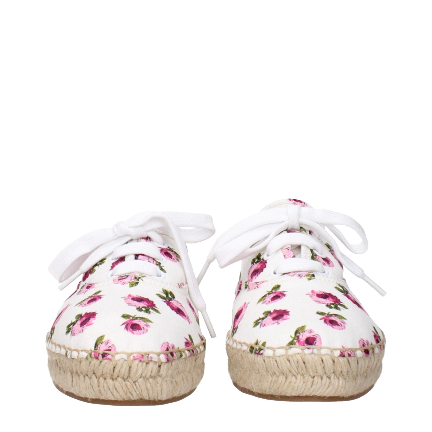 Prada Espadrilles aus weißem Stoff