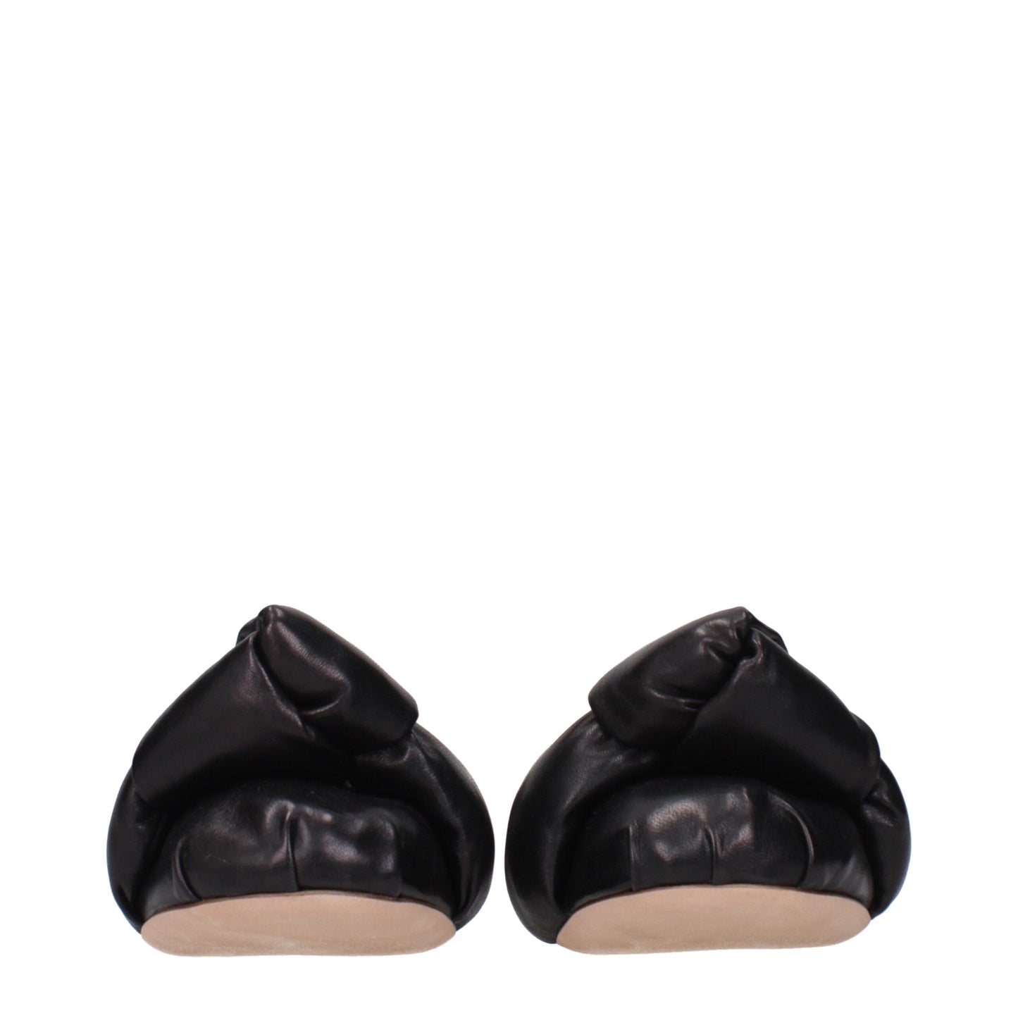 Miu Miu – Schwarze Ballerinas aus Leder