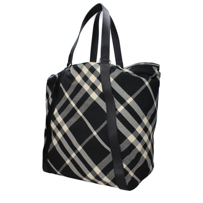 Burberry Schwarze Stoff-Umhängetaschen
