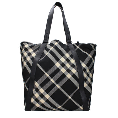 Burberry Schwarze Stoff-Umhängetaschen