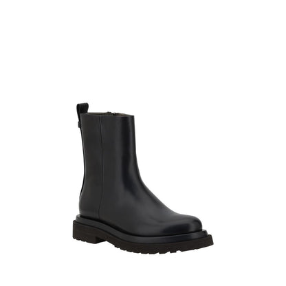 Brunello Cucinelli Leather Ankle Boots