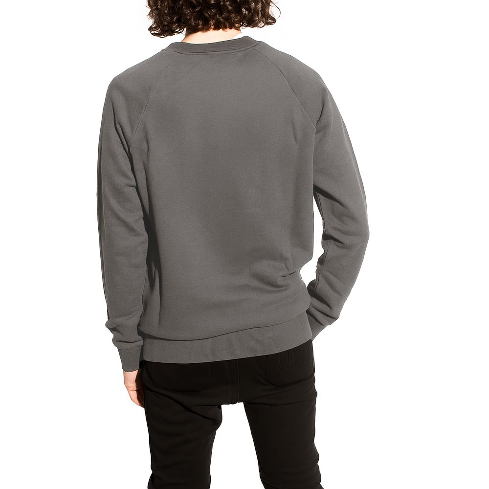Pull en coton gris Balmain