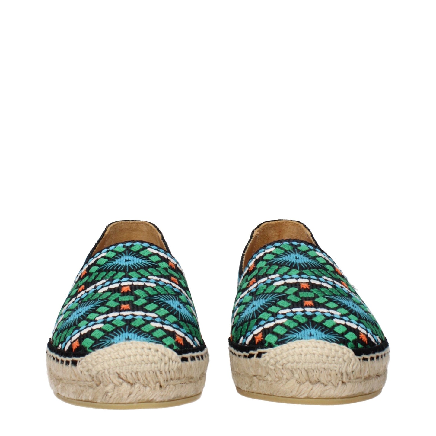 Prada Schwarze Stoff-Espadrilles