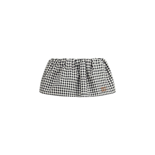 Miu Miu Minirock mit Vichy-Muster