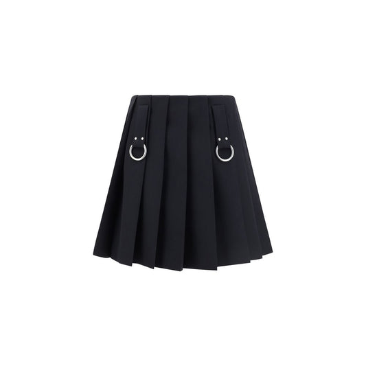 Prada Wollplissierter Minirock