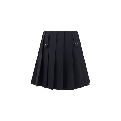 Prada Wollplissierter Minirock