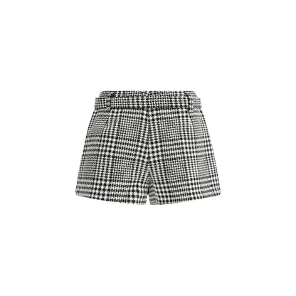 Self-Portrait Houndstooth Wollhosenrock