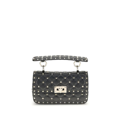 Petit sac à main Rockstud Spike en cuir Valentino Garavani