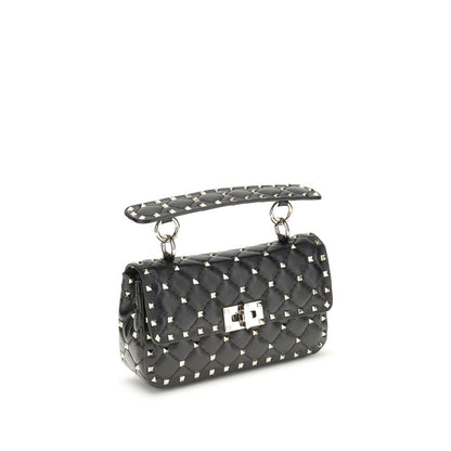 Petit sac à main Rockstud Spike en cuir Valentino Garavani