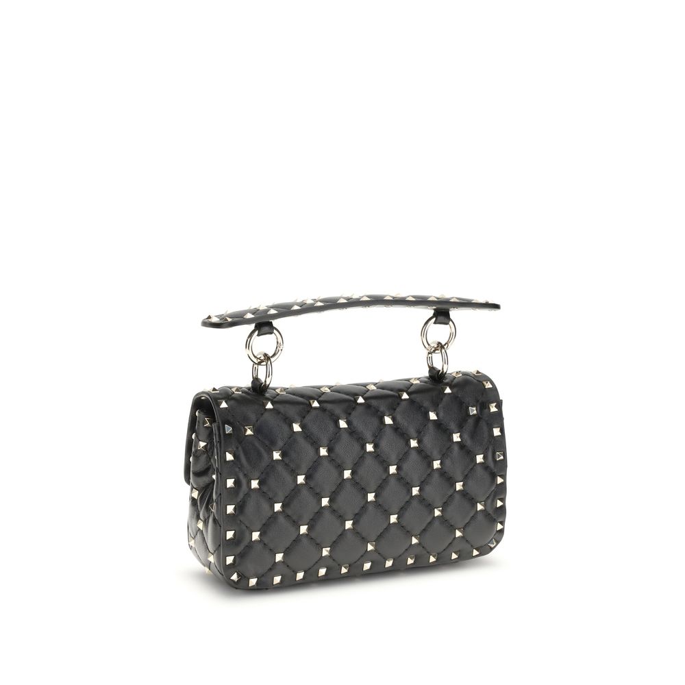 Petit sac à main Rockstud Spike en cuir Valentino Garavani
