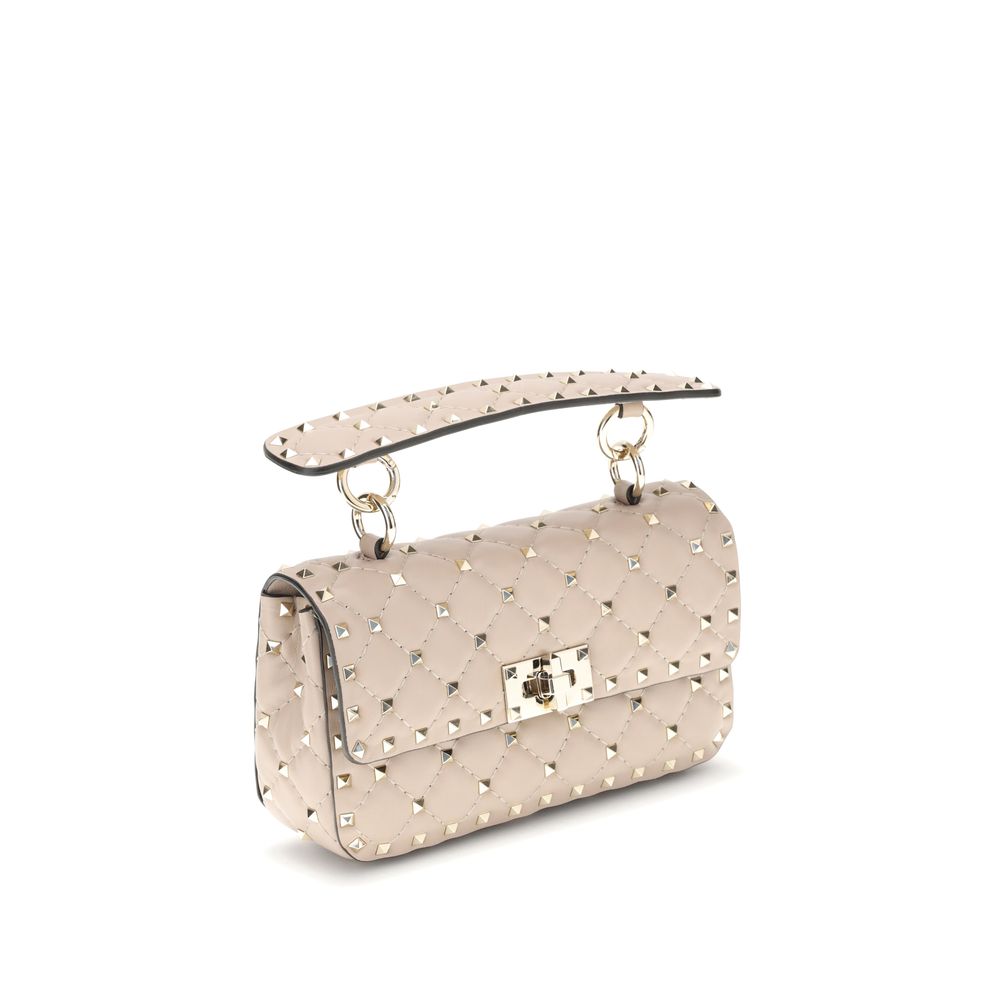 Petit sac à main Rockstud Spike en cuir Valentino Garavani