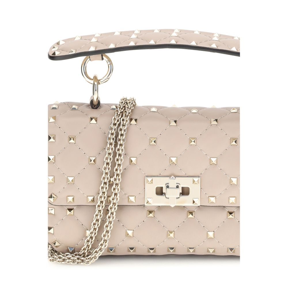 Petit sac à main Rockstud Spike en cuir Valentino Garavani