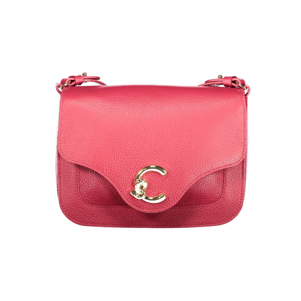 Sac à main en polyéthylène rouge