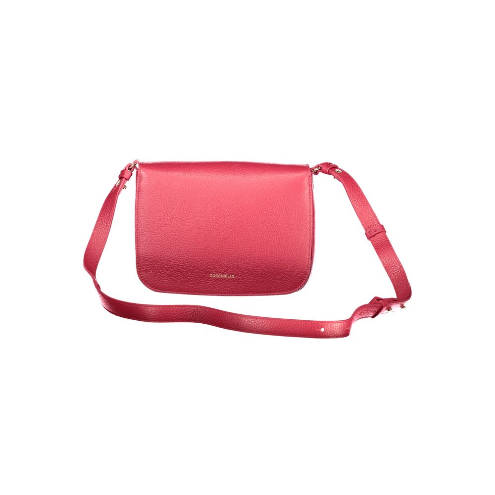 Sac à main en polyéthylène rouge